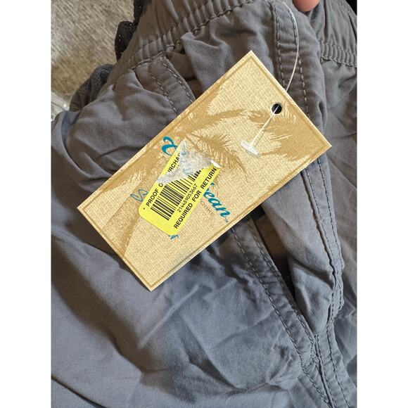 Men's Caribbean Swimwear Grey Trunks.  Size XL. - Picture 7 of 11